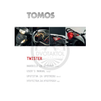 Navodilo za uporabo Tomos Twister